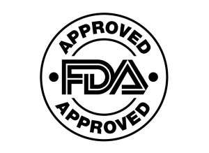 This icon indicates compliance with FDA food contact safety regulations, ensuring the product is safe for use in contact with food. 