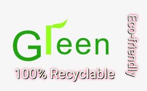 An image of a green eco-friendly logo or emblem.